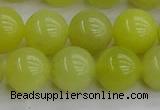 CEJ203 15.5 inches 10mm round lemon jade beads wholesale