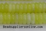 CEJ212 15.5 inches 3*8mm rondelle lemon jade beads wholesale