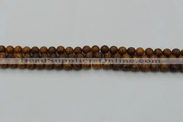 CEJ301 15.5 inches 6mm round elephant skin jasper beads wholesale