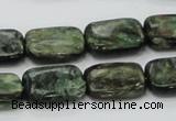 CEM19 15.5 inches 13*18mm rectangle emerald gemstone beads wholesale