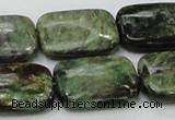 CEM20 15.5 inches 18*25mm rectangle emerald gemstone beads wholesale