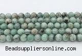 CEM53 15.5 inches 10mm round emerald gemstone beads wholesale