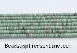 CEM70 15.5 inches 3.5*7mm rondelle emerald gemstone beads