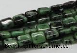 CEP16 15.5 inches 8*10mm rectangle epidote gemstone beads