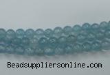 CEQ01 15.5 inches 4mm round blue sponge quartz beads wholesale