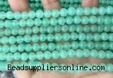 CEQ301 15.5 inches 6mm round green sponge quartz beads