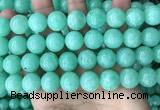 CEQ305 15.5 inches 14mm round green sponge quartz beads