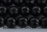 CEY05 15.5 inches 12mm round black ebony wood beads wholesale