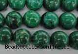 CFA75 15.5 inches 12mm round green chrysanthemum agate beads