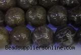 CFC215 15.5 inches 14mm round grey fossil coral beads wholesale