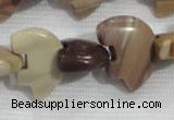 CFG796 12.5 inches 14*18mm carved animal jasper beads