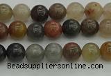 CFJ200 15.5 inches 4mm round fancy jasper beads wholesale