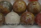 CFJ205 15.5 inches 14mm round fancy jasper beads wholesale