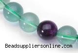 CFL01 4mm AA grade round natural fluorite  beads Wholesale