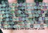 CFL1151 15.5 inches 6mm round fluorite gemstone beads