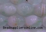 CFL1204 15.5 inches 12*16mm rice green fluorite gemstone beads