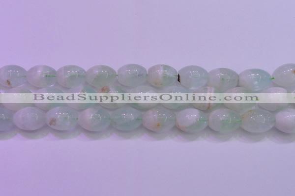 CFL1205 15.5 inches 15*20mm rice green fluorite gemstone beads