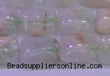 CFL1225 15.5 inches 12*16mm rectangle green fluorite gemstone beads