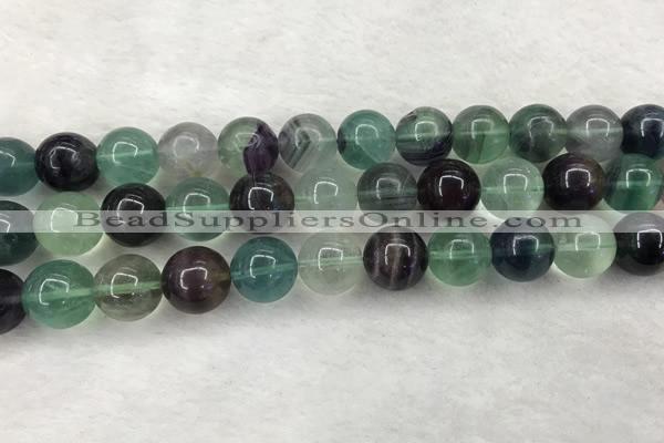 CFL1456 15.5 inches 16mm round fluorite beads wholesale