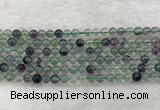 CFL1460 15.5 inches 4mm round A grade fluorite gemstone beads