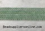 CFL1521 15.5 inches 4mm round green fluorite gemstone beads