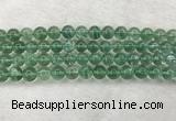 CFL1524 15.5 inches 10mm round green fluorite gemstone beads