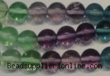 CFL553 15.5 inches 10mm round fluorite gemstone beads wholesale