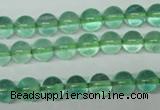 CFL612 15.5 inches 8mm round A grade green fluorite beads wholesale