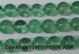 CFL613 15.5 inches 10mm round A grade green fluorite beads wholesale