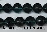 CFL674 15.5 inches 12mm round A grade blue fluorite beads wholesale