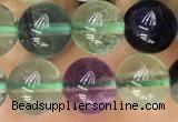 CFL920 15.5 inches 8mm round fluorite gemstone beads