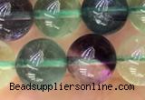 CFL921 15.5 inches 10mm round fluorite gemstone beads