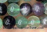 CFL925 15.5 inches 8mm round fluorite beads wholesale