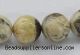 CFS06 15.5 inches 18mm round natural feldspar gemstone beads