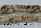 CFS15 15.5 inches 12*16mm rectangle natural feldspar gemstone beads