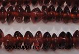 CGA380 15 inches 2*4mm rondelle natural red garnet beads wholesale