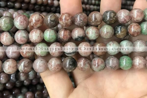 CGA686 15.5 inches 10mm round kashgar garnet beads wholesale