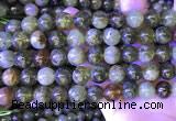 CGA702 15.5 inches 10mm round green garnet beads wholesale