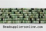 CGA720 15.5 inches 4*6mm rondelle hydrogrossular gemstone beads