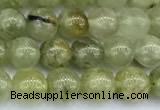 CGA845 15 inches 6mm round green garnet beads