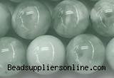 CGA903 15.5 inches 10mm round green angel skin gemstone beads