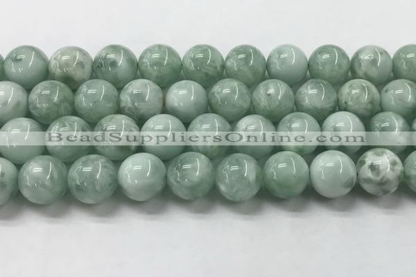 CGA906 15.5 inches 16mm round green angel skin gemstone beads