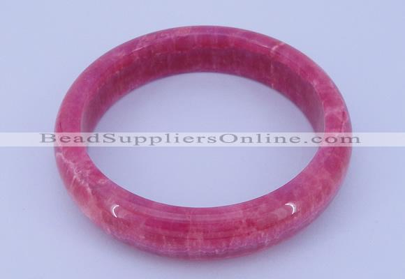 CGB201 Inner diameter 60mm fashion dyed rhodochrosite gemstone bangle