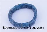 CGB213 7.2 inches fashion apatite gemstone stretchy bracelet