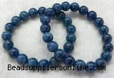 CGB2625 7.5 inches 10mm round natural apatite beaded bracelets