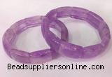 CGB2637 7.5 inches 14*21mm lavender amethyst bracelets wholesale