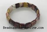 CGB3340 7.5 inches 10*15mm rectangle mookaite bracelets