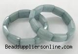 CGB3403 7.5 inches 15*21mm imitation aquamarine bracelets