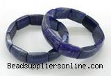 CGB3414 7.5 inches 15*21mm lapis lazuli gemstone bracelets