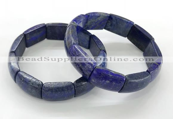 CGB3414 7.5 inches 15*21mm lapis lazuli gemstone bracelets